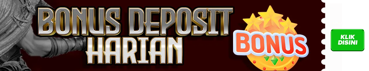 Bonus Deposit Harian Deposit 10%